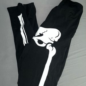 Maternity Skeleton Leggings sz XL